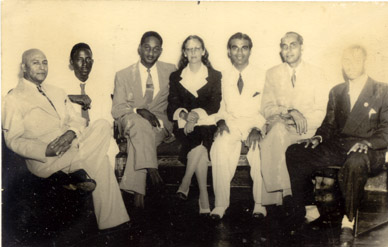 Janet Jagan with members of the 1953 Cabinet