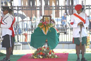 State Funeral for Mrs. Jagan at the Parliament Buildings