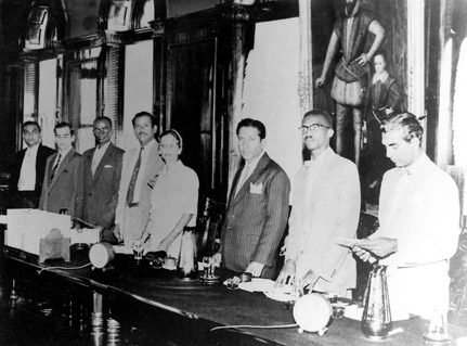 Opening of Legislative Council - 1957