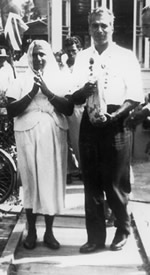 Dr. Jagan with his mother, Bachoni