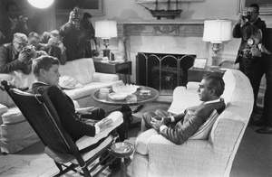 Meeting with President Kennedy